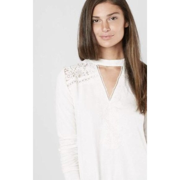 Buckle Coco + Jaimeson Pieced Lace Top XS - Picture 3 of 3